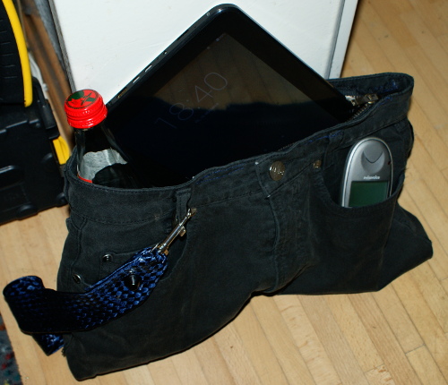 Tasche offen